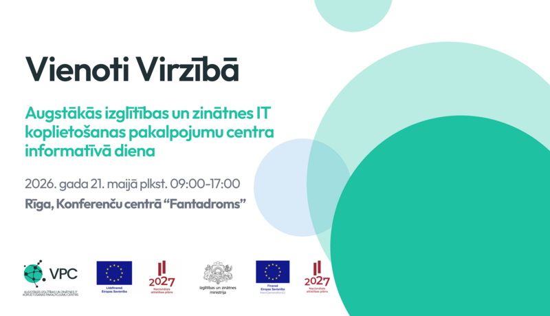 Notiks pasākums par zinātnes un augstākās izglītības digitalizāciju “Vienoti virzībā”